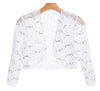 Formal Long Sleeve Lace Bolero Jacket - The Dress Outlet