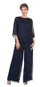 Formal 2 Piece Mother of the Bride Lace Pant Suit - The Dress Outlet