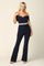 Formal Off Shoulder Fitted Evening Jumpsuit - The Dress Outlet