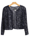 Formal Sequins Bolero Evening Jacket - The Dress Outlet