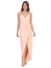 High Low Bridesmaids Chiffon Dress - The Dress Outlet