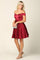 Homecoming Short Off Shoulder Cocktail Dress - The Dress Outlet