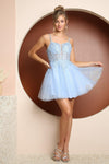 Homecoming Short Prom Cocktail Dress T724 - The Dress Outlet