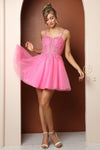 Homecoming Short Prom Cocktail Dress T724 - The Dress Outlet