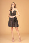 Homecoming Short Sequins Prom Dress - The Dress Outlet