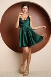 Homecoming Short Spaghetti Strap Prom Dress R759 - The Dress Outlet