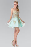 Homecoming Short Strapless Prom Cocktail Dress - The Dress Outlet