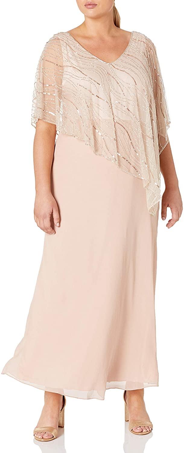 J Kara Long Mother of the Bride Dress Sale - The Dress Outlet