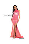 Jessica Angel Long Halter Formal Prom Dress 932 - The Dress Outlet