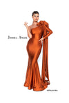 Jessica Angel Long One Shoulder Formal Dress 914 - The Dress Outlet