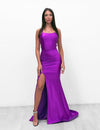 Jessica Angel Long Spaghetti Strap Prom Gown 927 - The Dress Outlet