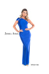 Jessica Angel One Shoulder Long Formal Dress 855 - The Dress Outlet