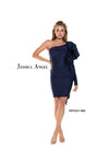 Jessica Angel Short One Shoulder Cocktail Dress 915 - The Dress Outlet