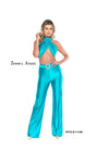 Jessica Angel Two Piece Halter Formal Jumpsuit 849 - The Dress Outlet