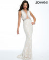 Jovani Ethereal Beaded Sleeveless Long Prom Dress 98393 - The Dress Outlet