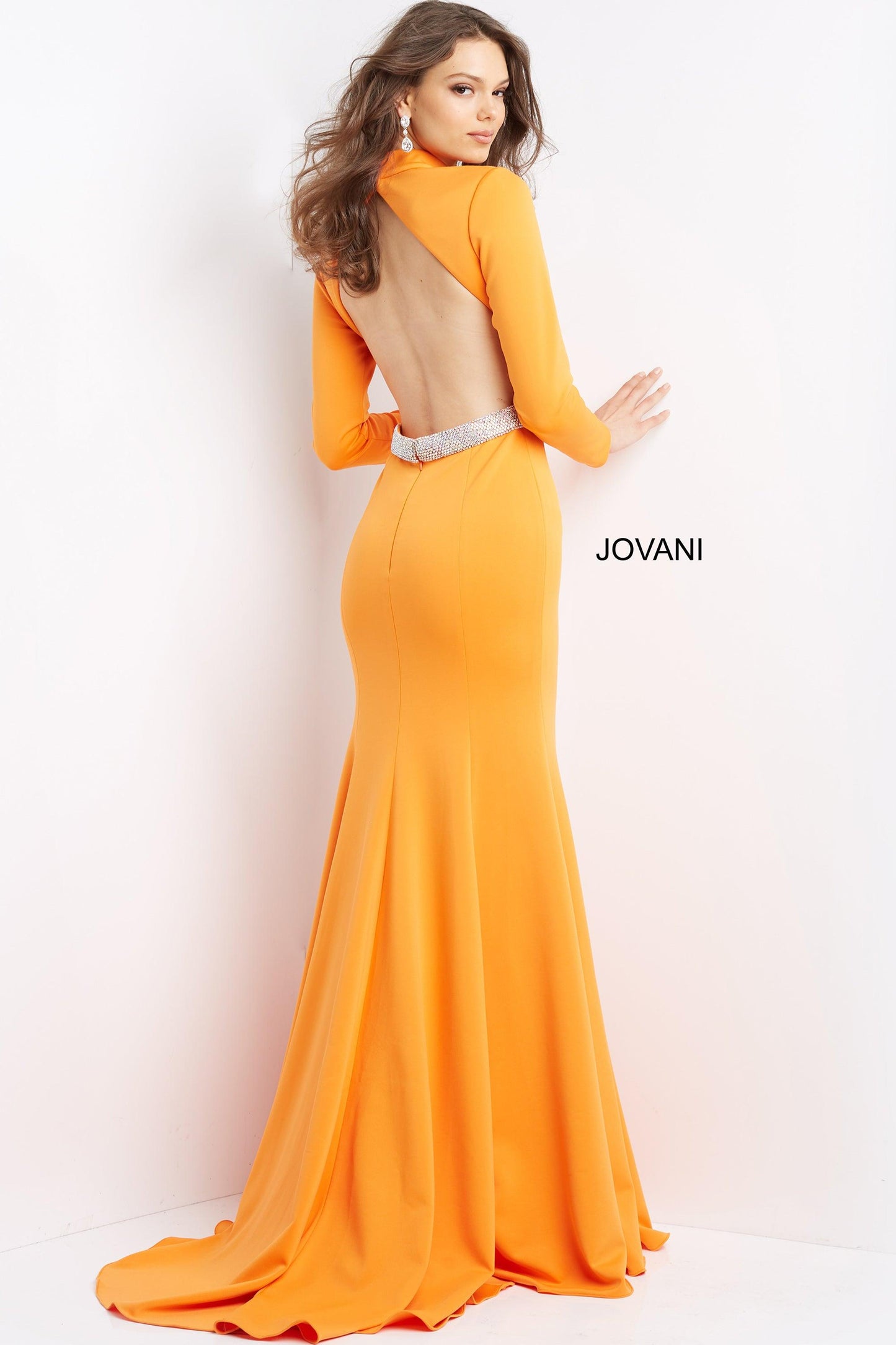 Jovani Formal Fitted Long Prom Dress 07392 - The Dress Outlet