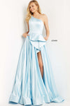 Jovani Formal One Shoulder Long Prom Dress 07410 - The Dress Outlet