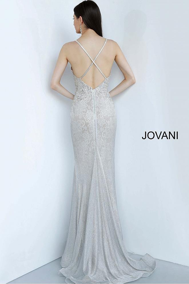 Jovani Lace Long Prom Dress 03167 - The Dress Outlet