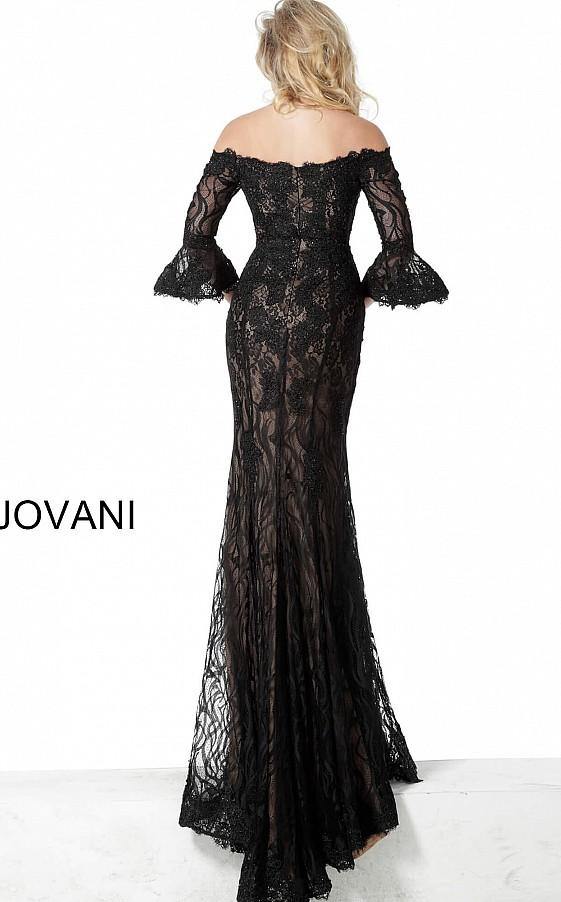 Jovani Lace Mother of the Bride Long Dress 2240 - The Dress Outlet