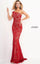 Jovani Lace One Shoulder Prom Dress 02169 - The Dress Outlet