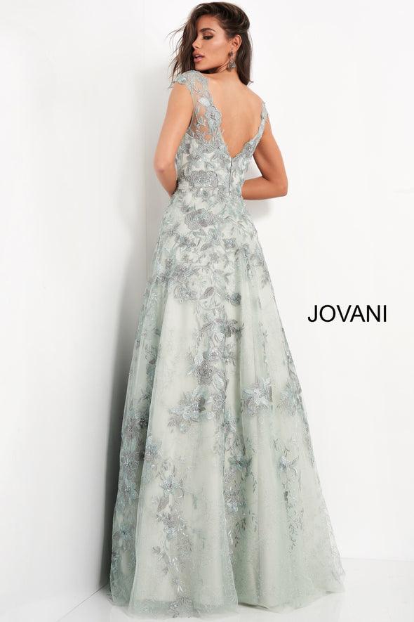 Jovani Long A-line Prom Dress 04438 - The Dress Outlet