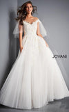 Jovani Long A-line Wedding Dress JB67209 - The Dress Outlet