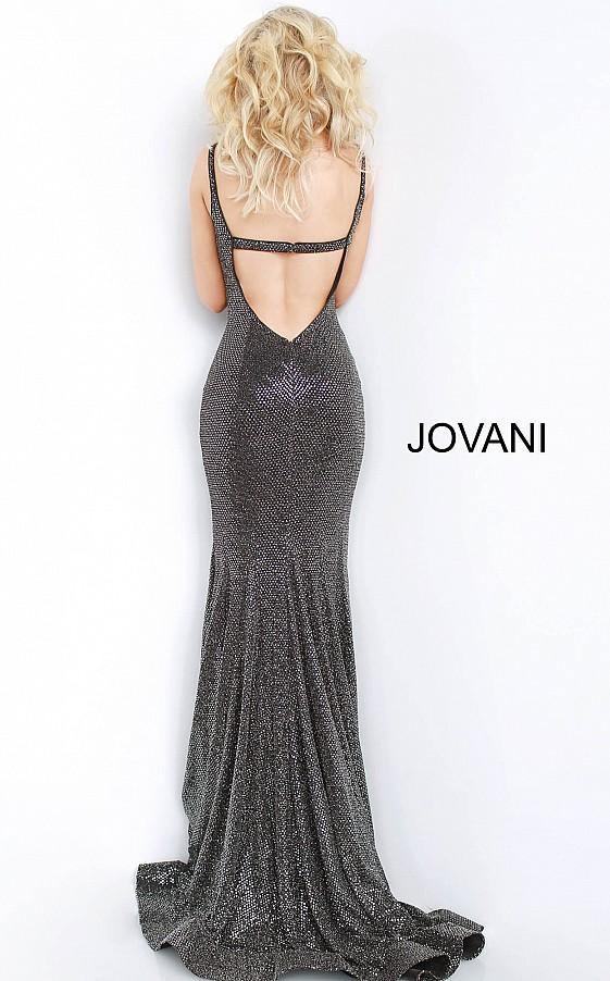 Jovani Long Cowl Neckline Prom Dress 3392 - The Dress Outlet