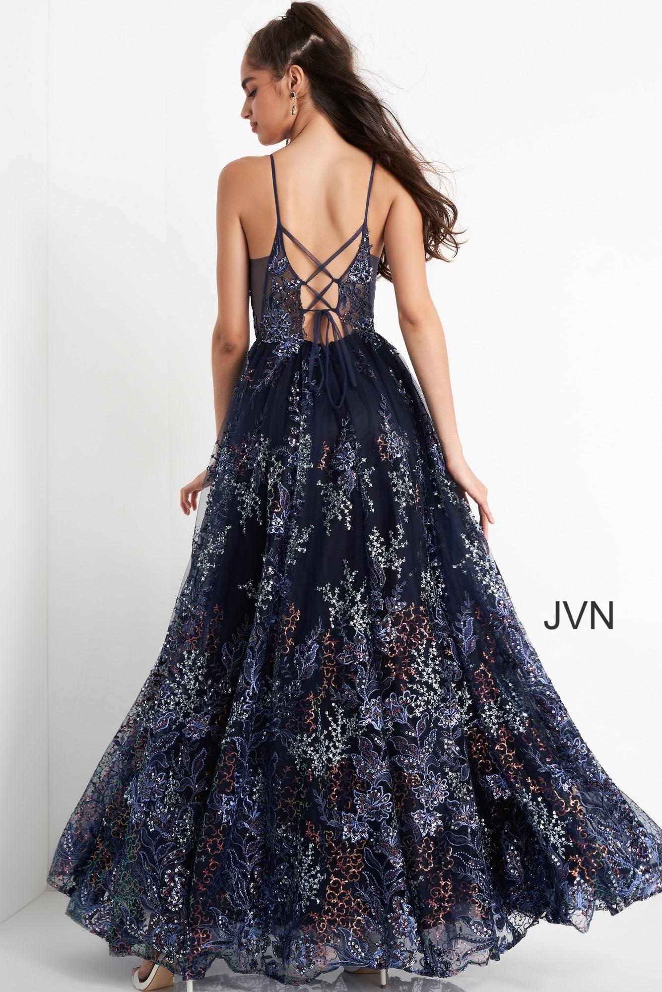 Jovani Long Embellished Prom Dress 06457 - The Dress Outlet