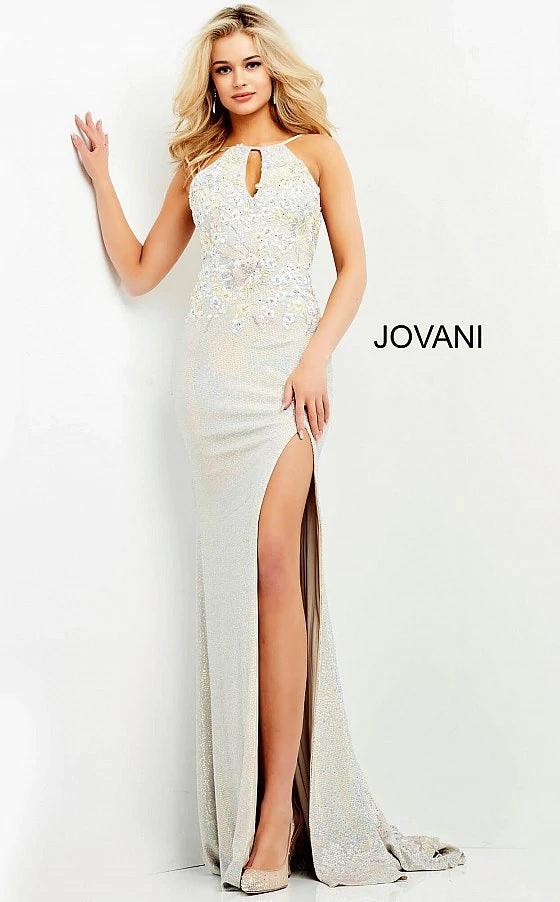 Jovani Long Fitted Dress 6225 - The Dress Outlet