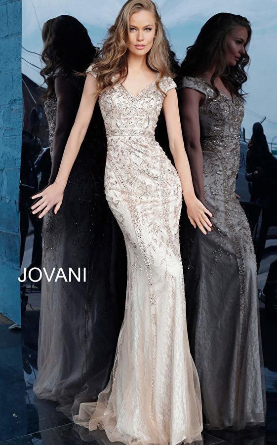 Jovani Long Fitted Prom Dress 62720 - The Dress Outlet