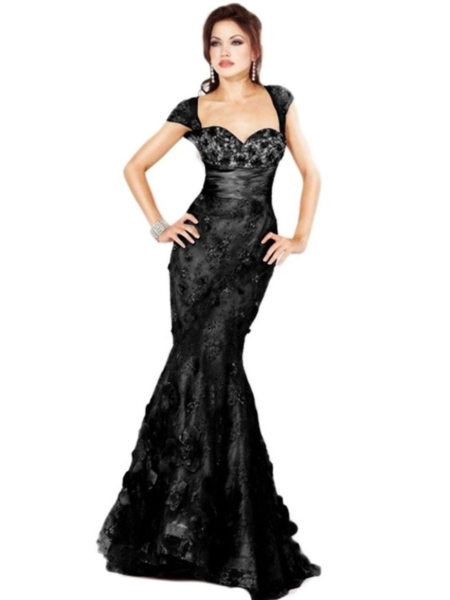 Jovani Long Fitted Prom Dress 9873 - The Dress Outlet