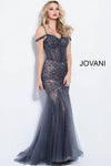 Jovani Long Fitted Prom Dress 55876 - The Dress Outlet