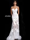 Jovani Long Fitted Wedding Dress 68401 - The Dress Outlet