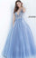 Jovani Long Floral Embellished Prom Dress 3110 - The Dress Outlet