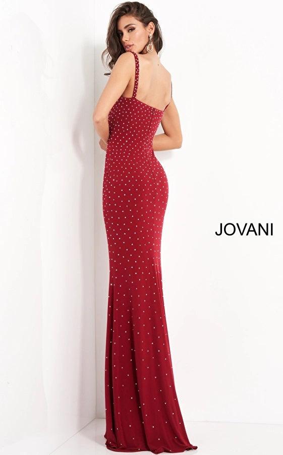 Jovani Long Formal Beaded Prom Dress 4728 - The Dress Outlet