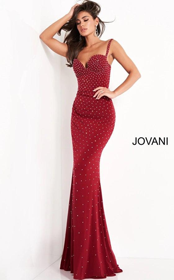 Jovani Long Formal Beaded Prom Dress 4728 - The Dress Outlet