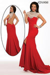 Jovani Long Formal Cap Sleeve Prom Dress 21894 - The Dress Outlet