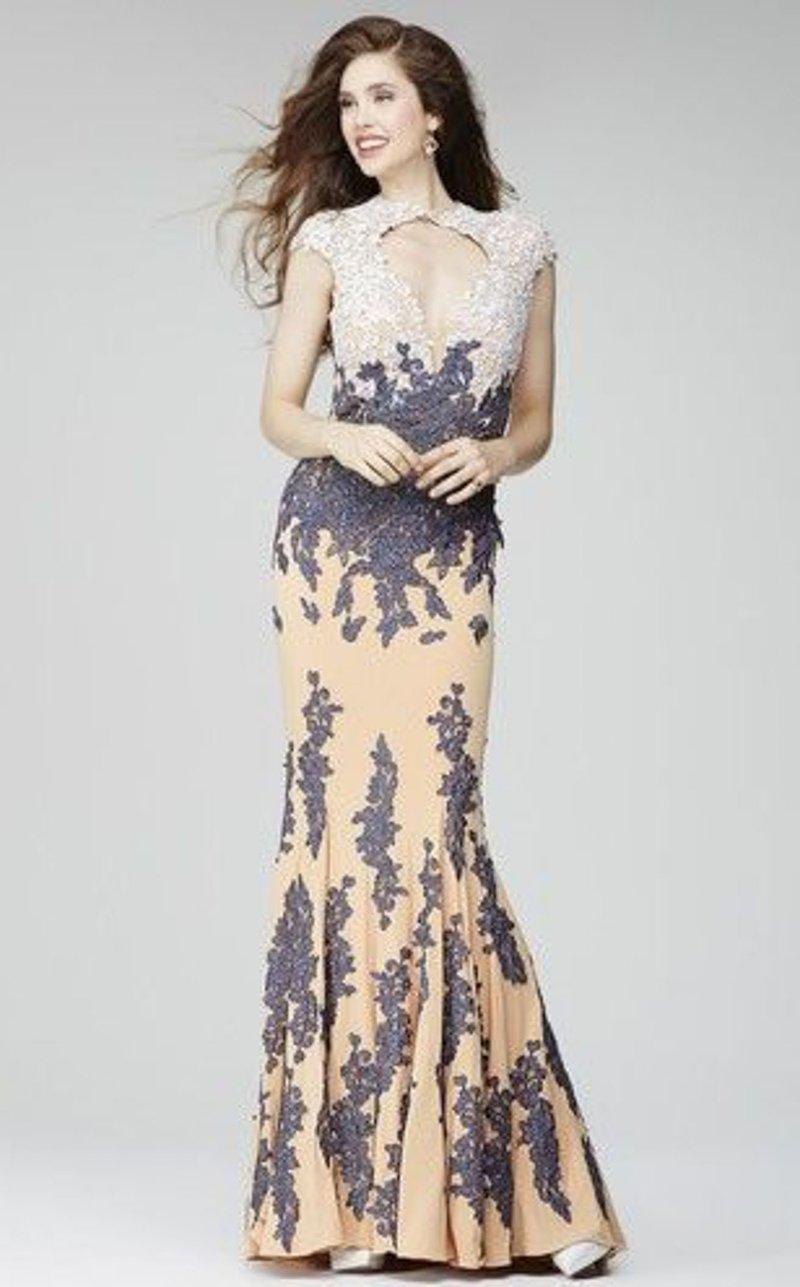 Jovani Long Formal Evening Dress 22515 - The Dress Outlet