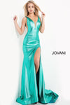 Jovani Long Fitted Metallic Long Prom Dress 06125 - The Dress Outlet