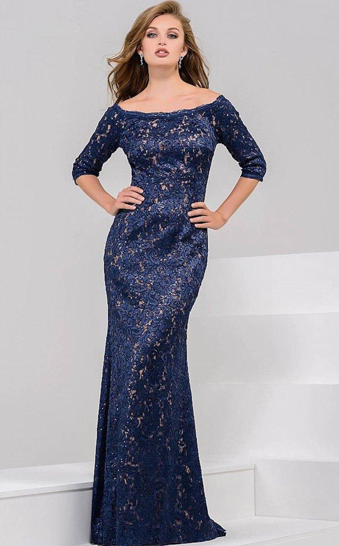 Jovani Long Formal Mother of the Bride Dress 25460 - The Dress Outlet