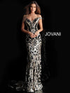 Jovani Long Formal Off Shoulder Prom Dress 63349 - The Dress Outlet