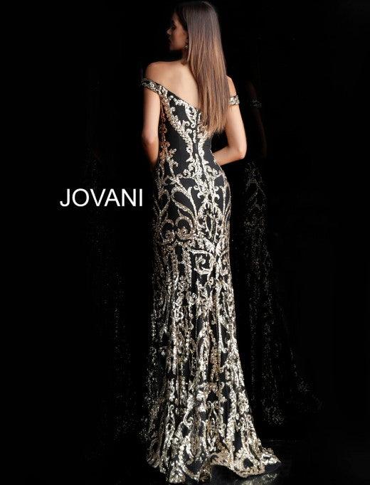 Jovani Long Formal Off Shoulder Prom Dress 63349 - The Dress Outlet