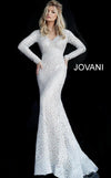 Jovani Long Fitted Prom Dress 61887 - The Dress Outlet