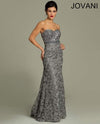 Jovani Long Formal Prom Strapless Dress 78203 - The Dress Outlet