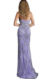 Jovani Long Fitted Sequin Prom Dress 60653 - The Dress Outlet