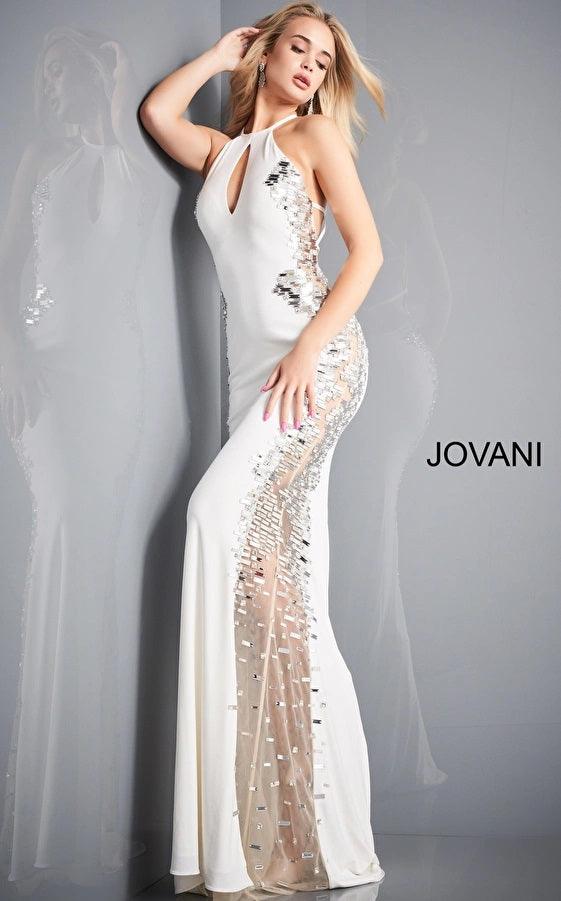 Jovani Long Formal Sexy Fitted Prom Dress 1126 - The Dress Outlet