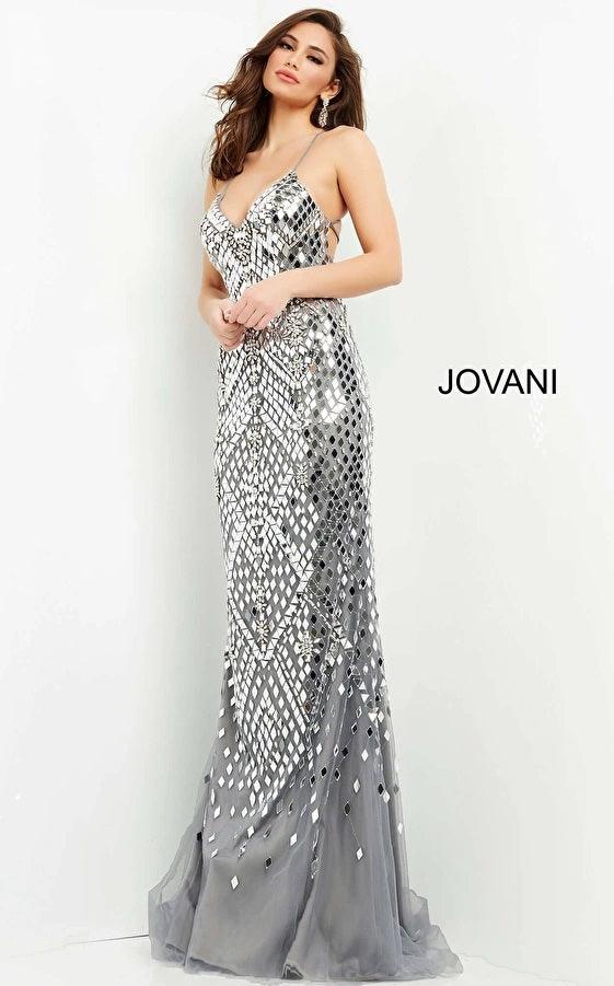 Jovani Long Formal Sexy Prom Dress 06676 - The Dress Outlet