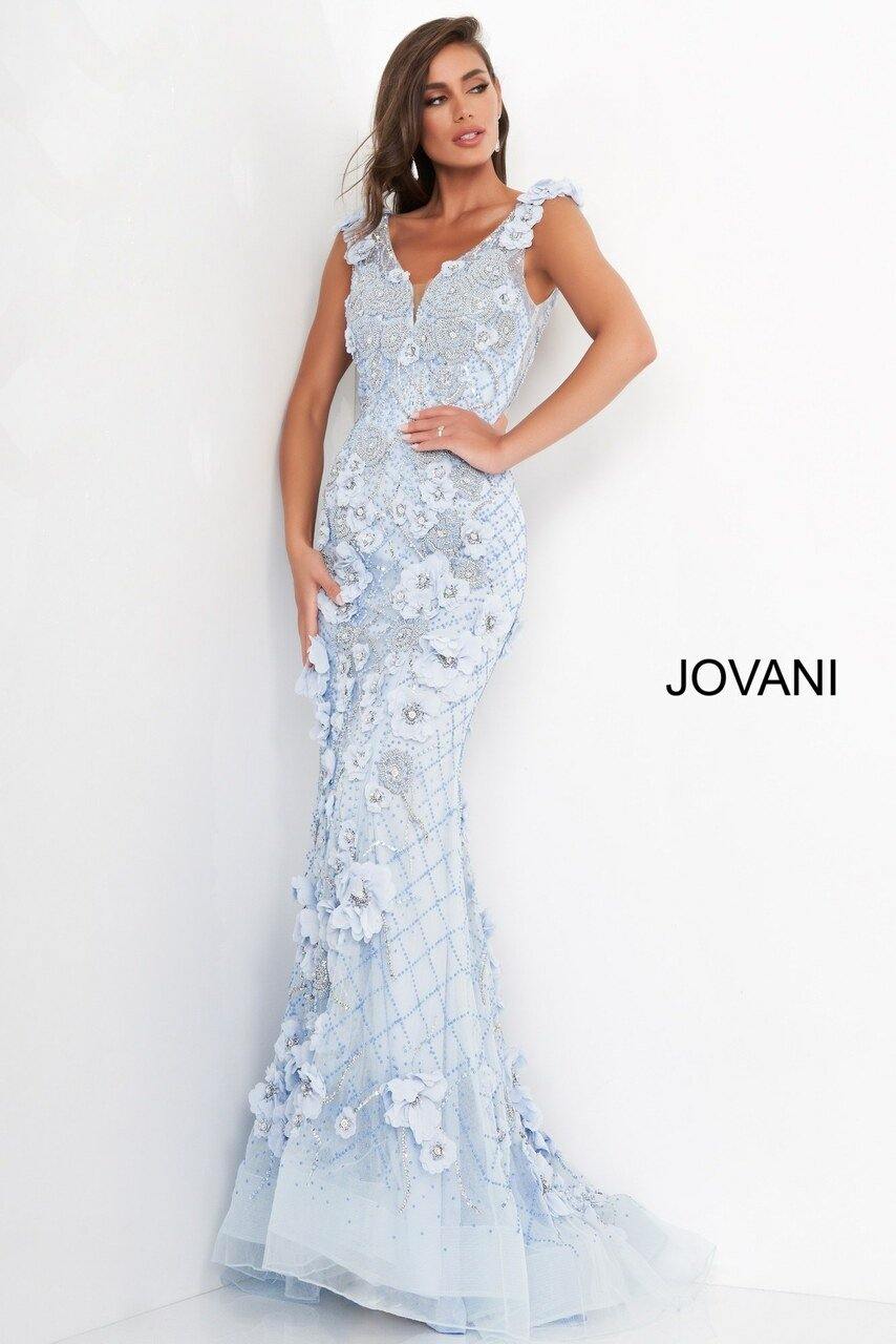 Jovani Long Formal Sleeveless Prom Dress 02773 - The Dress Outlet