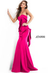 Jovani Long Formal Strapless Evening Dress 4466 - The Dress Outlet