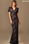 Jovani Long Mother of the Bride Lace Dress 89174 - The Dress Outlet